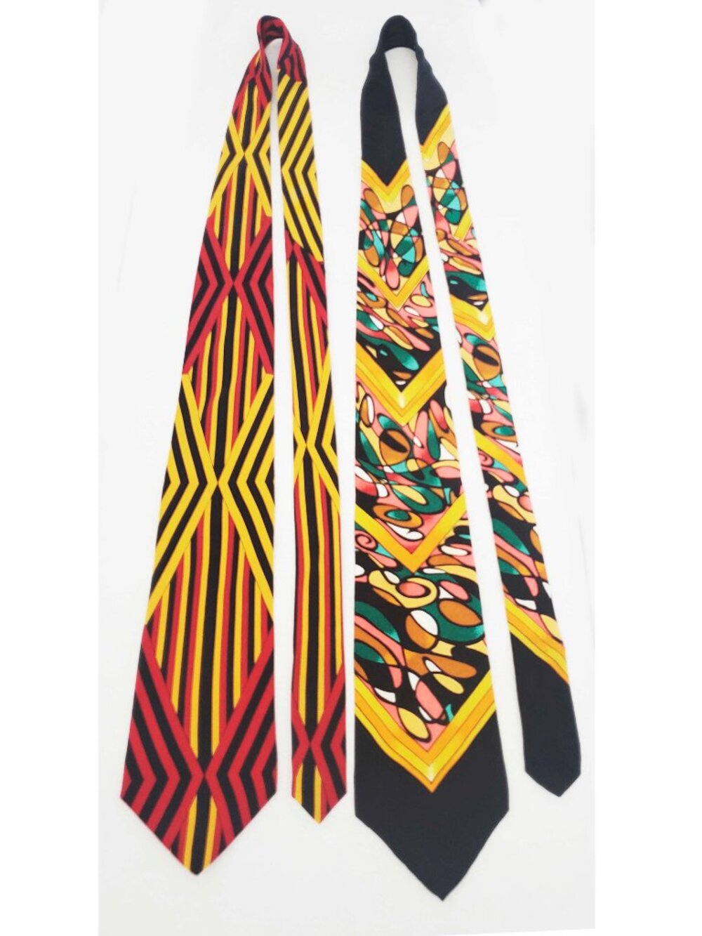 Rush Limbaugh Men's Vintage Set of 2 Tie Ties Collectable